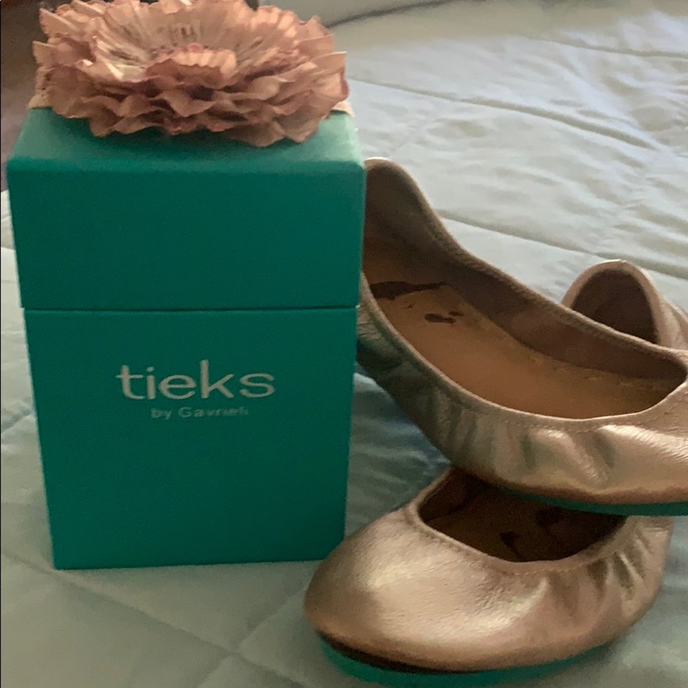 Rose Pink Champagne Tieks